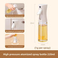 Glass Oil Spray Bottle for Kitchen and Air Fryer Use