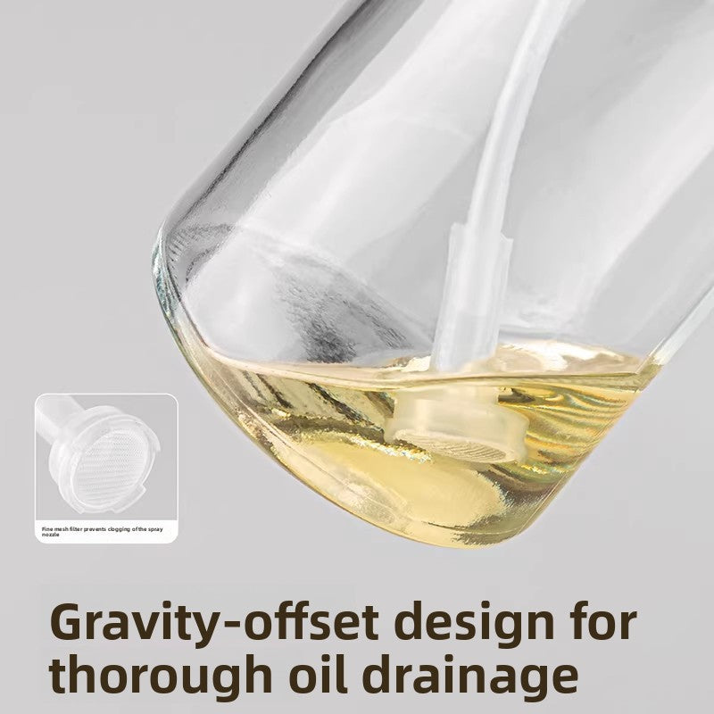 Glass Oil Spray Bottle for Kitchen and Air Fryer Use