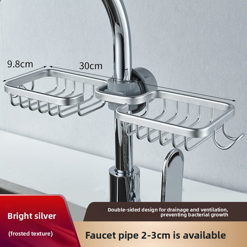 Wall Mount Kitchen Sink Drain Rack
