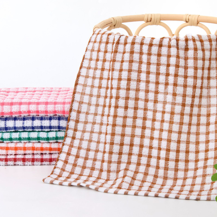 Absorbent Jacquard Kitchen Towel